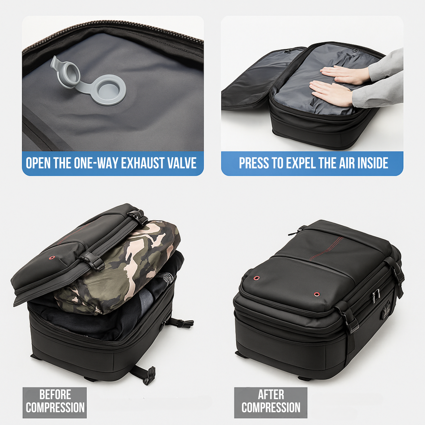 LuggBear™ - Vacuum Travel Backpack