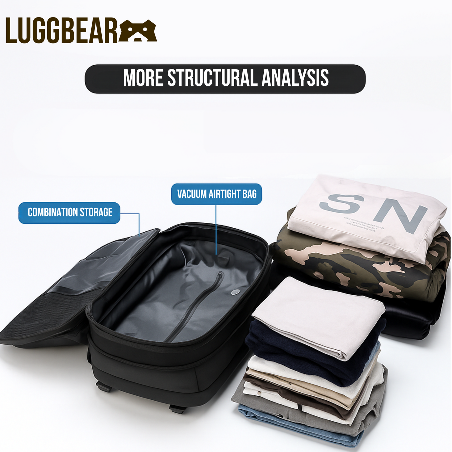 LuggBear™ - Vacuum Travel Backpack